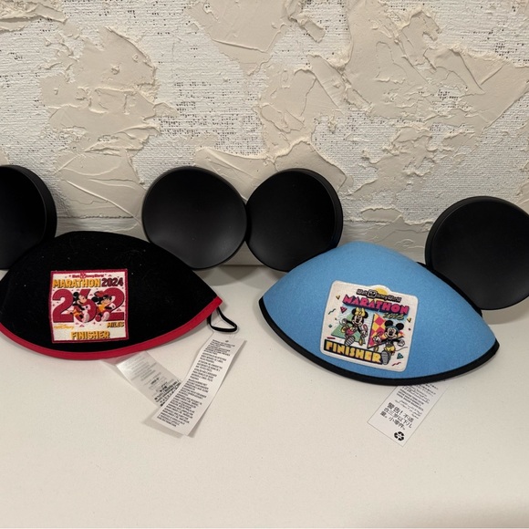 RunDisney Lot of 2 Walt Disney World Marathon Weekend 2023 Finisher Ears - Picture 2 of 6